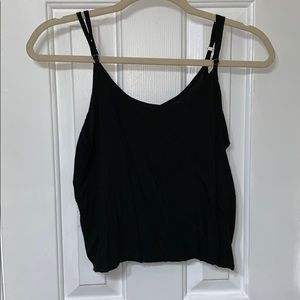 OPEN BACK CROP TOP